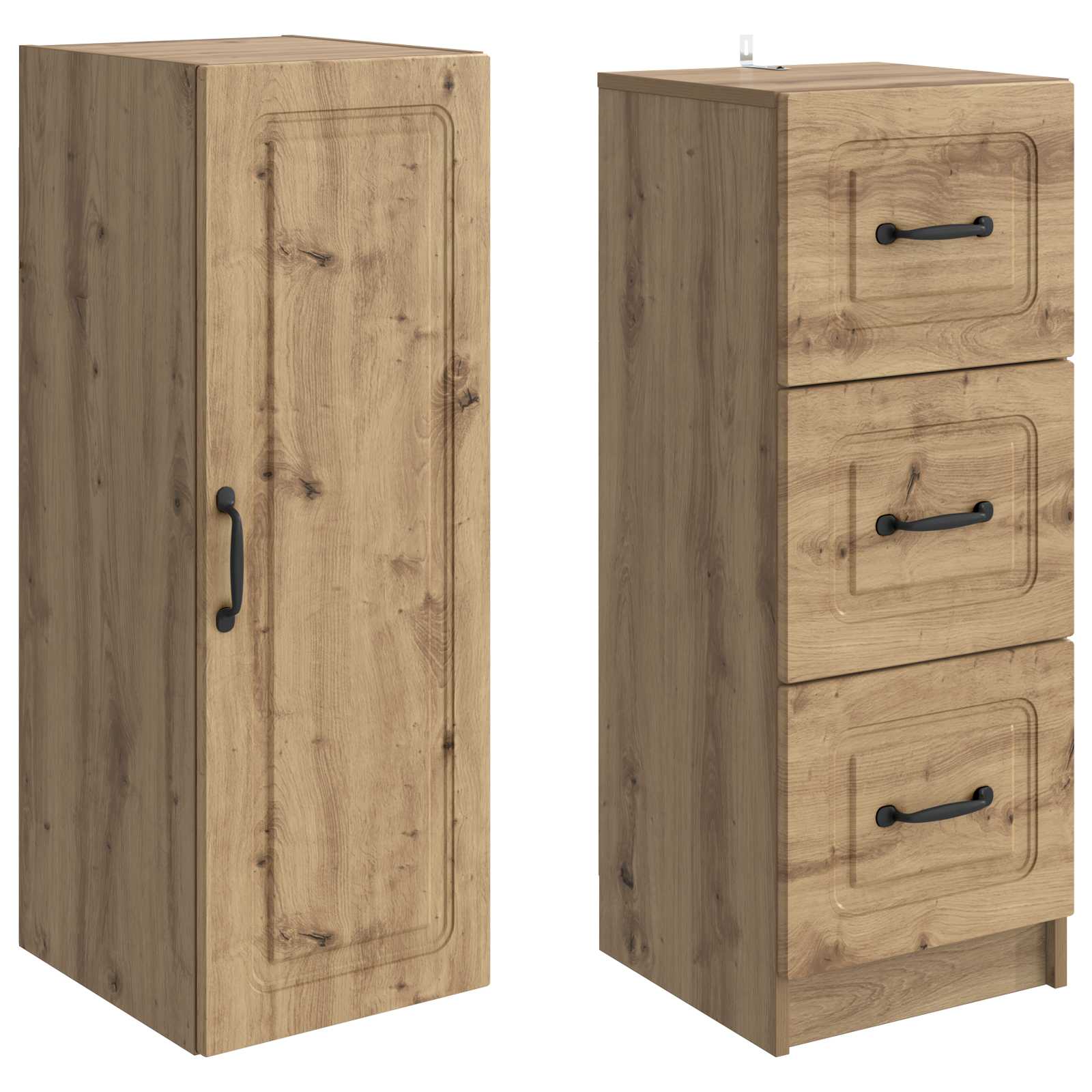 Σέτ Ντουλαπιών 2 pcs Artisan Δρυς 33 x 34,5 x 87 εκ. - Pakobazaar