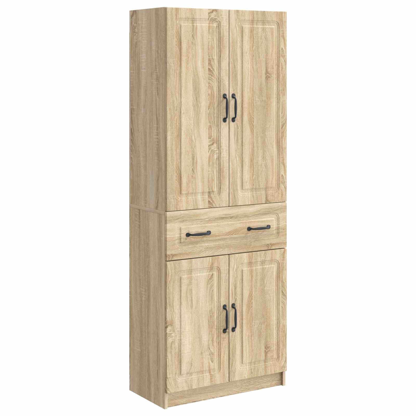 Σέτ Ντουλαπιών 2 pcs Sonoma Δρυς Επεξεργασμένο Ξύλο - Pakobazaar