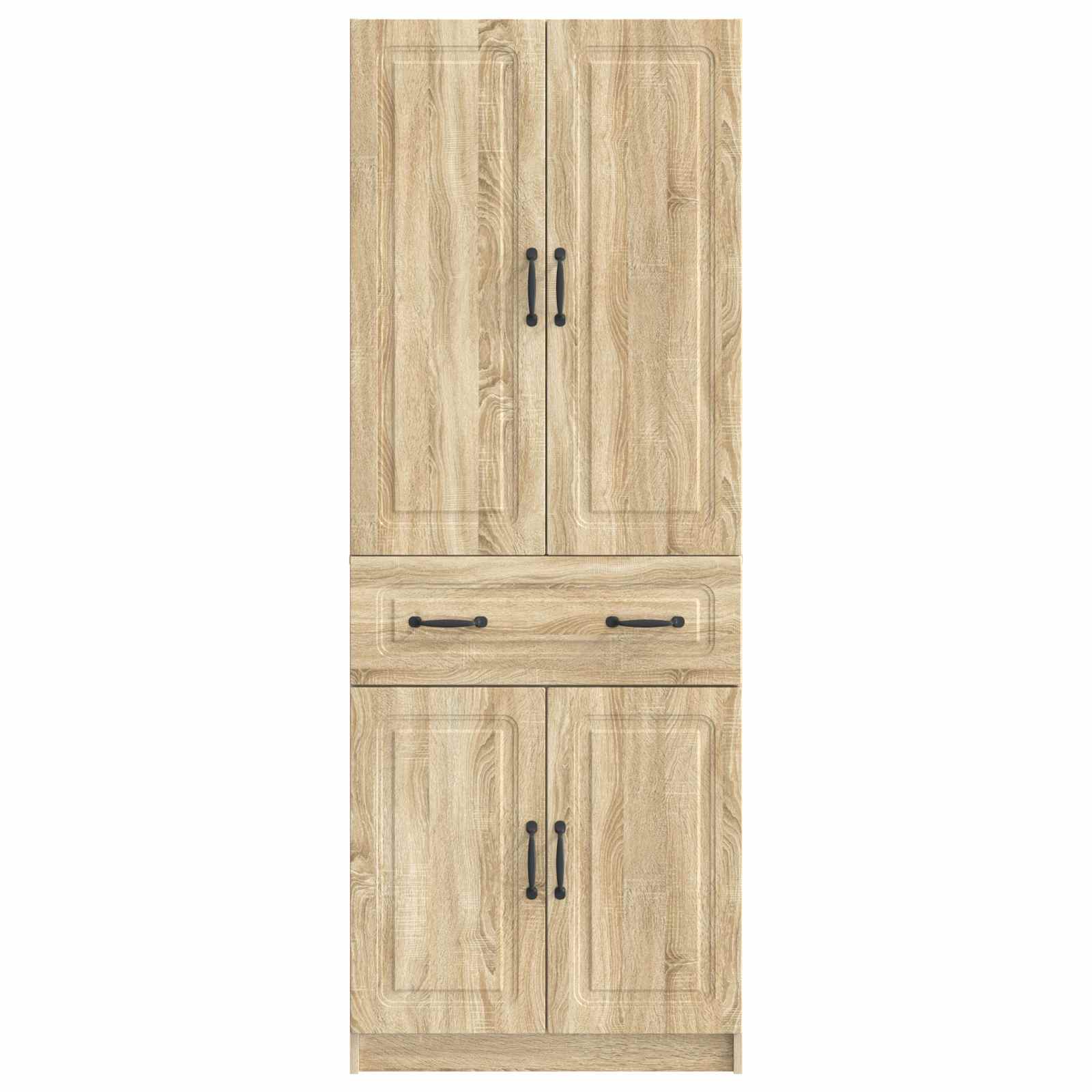Σέτ Ντουλαπιών 2 pcs Sonoma Δρυς Επεξεργασμένο Ξύλο - Pakobazaar