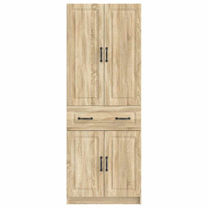 Σέτ Ντουλαπιών 2 pcs Sonoma Δρυς Επεξεργασμένο Ξύλο - Pakobazaar