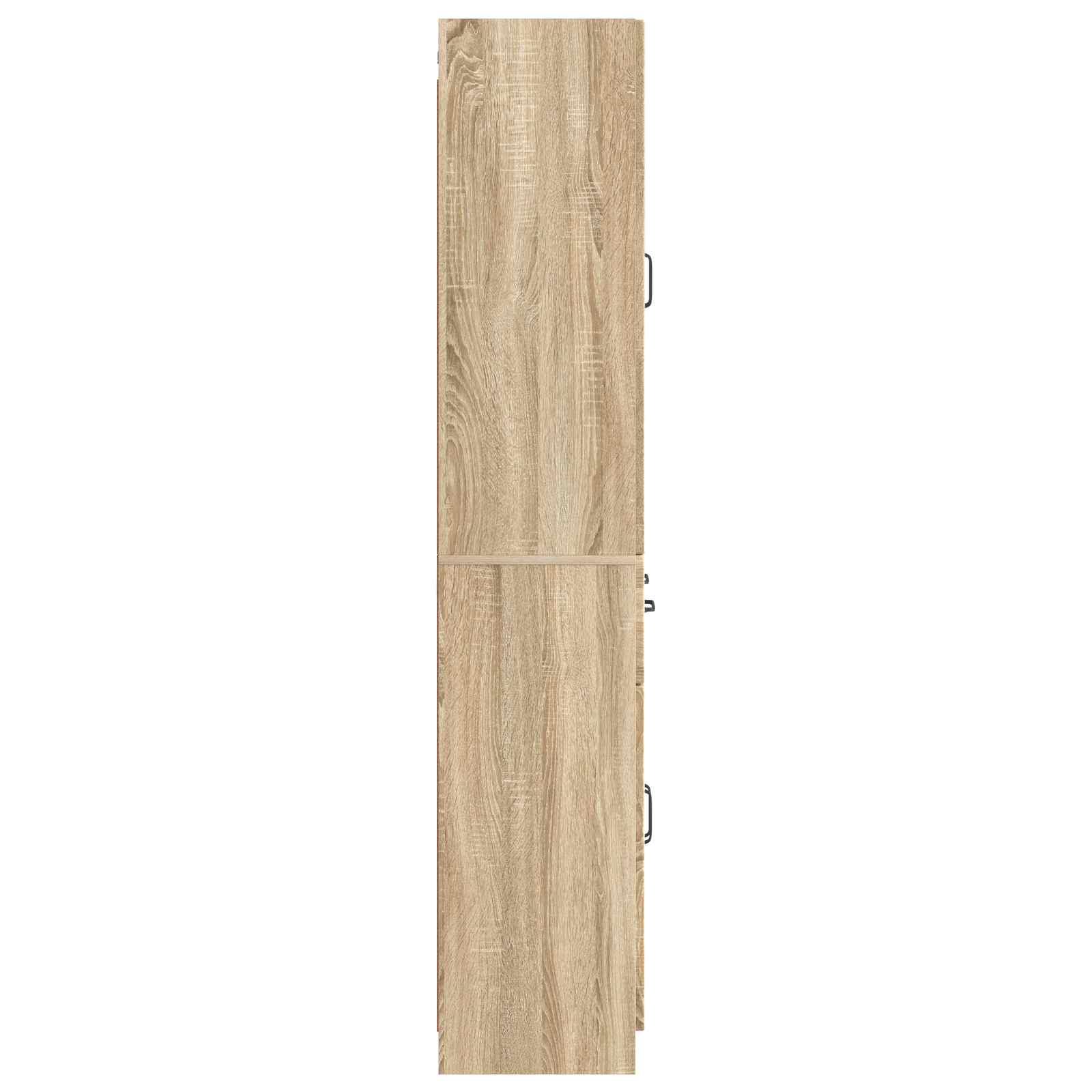 Σέτ Ντουλαπιών 2 pcs Sonoma Δρυς Επεξεργασμένο Ξύλο - Pakobazaar