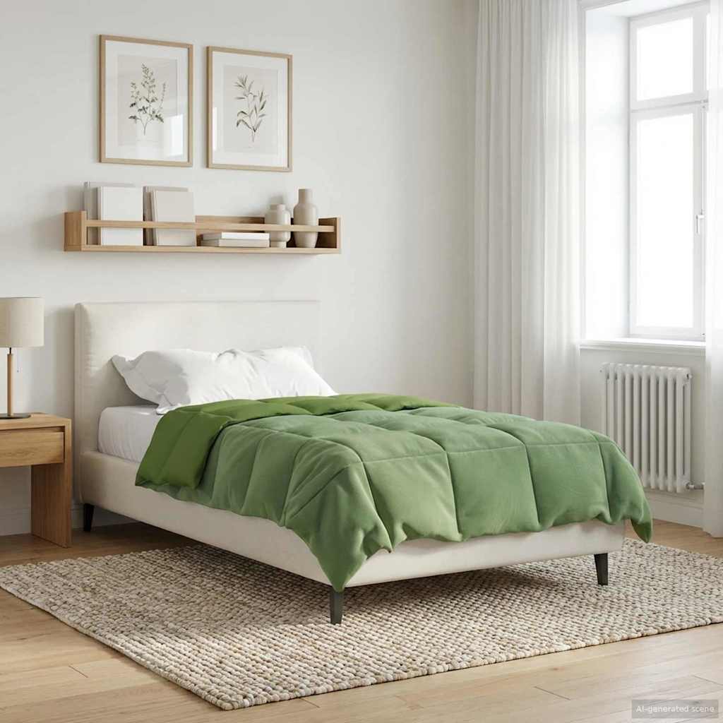 Καλοκαιρινό Παπλωματοθήκη Πράσινο 135 x 200 cm Μικροΐνες - Pakobazaar