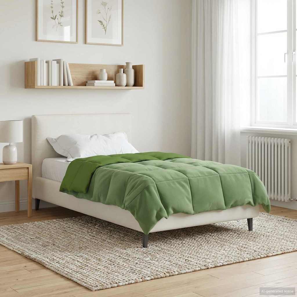 Καλοκαιρινό Παπλωματοθήκη Πράσινο 140 x 220 cm Μικροΐνες - Pakobazaar