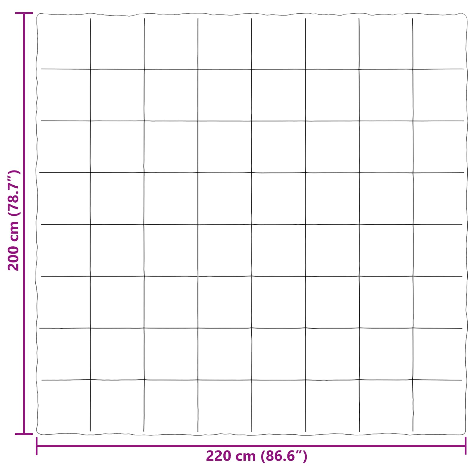 Κουβέρτα ολόκληρου του χρόνου Ροζ 200 x 220 cm Μικροΐνες - Pakobazaar
