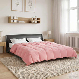 Κουβέρτα ολόκληρου του χρόνου Ροζ 220 x 240 cm Μικροΐνες - Pakobazaar