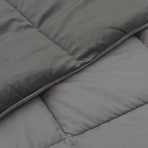 Χειμερινό Παπλωματοθήκη Ανοιχτό γκρι 220 x 240 cm Μικροΐνες - Pakobazaar
