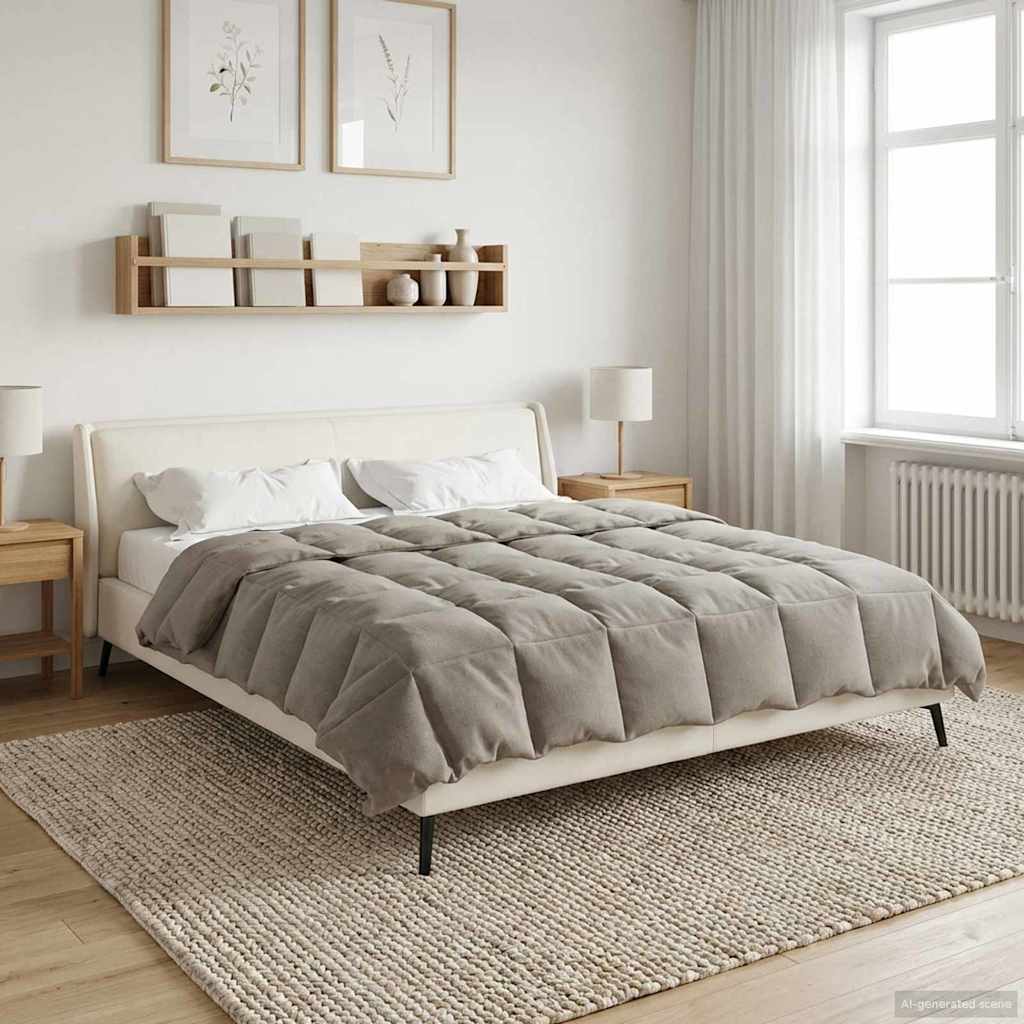 Χειμερινό Παπλωματοθήκη Πράσινο 200 x 220 cm Μικροΐνες - Pakobazaar