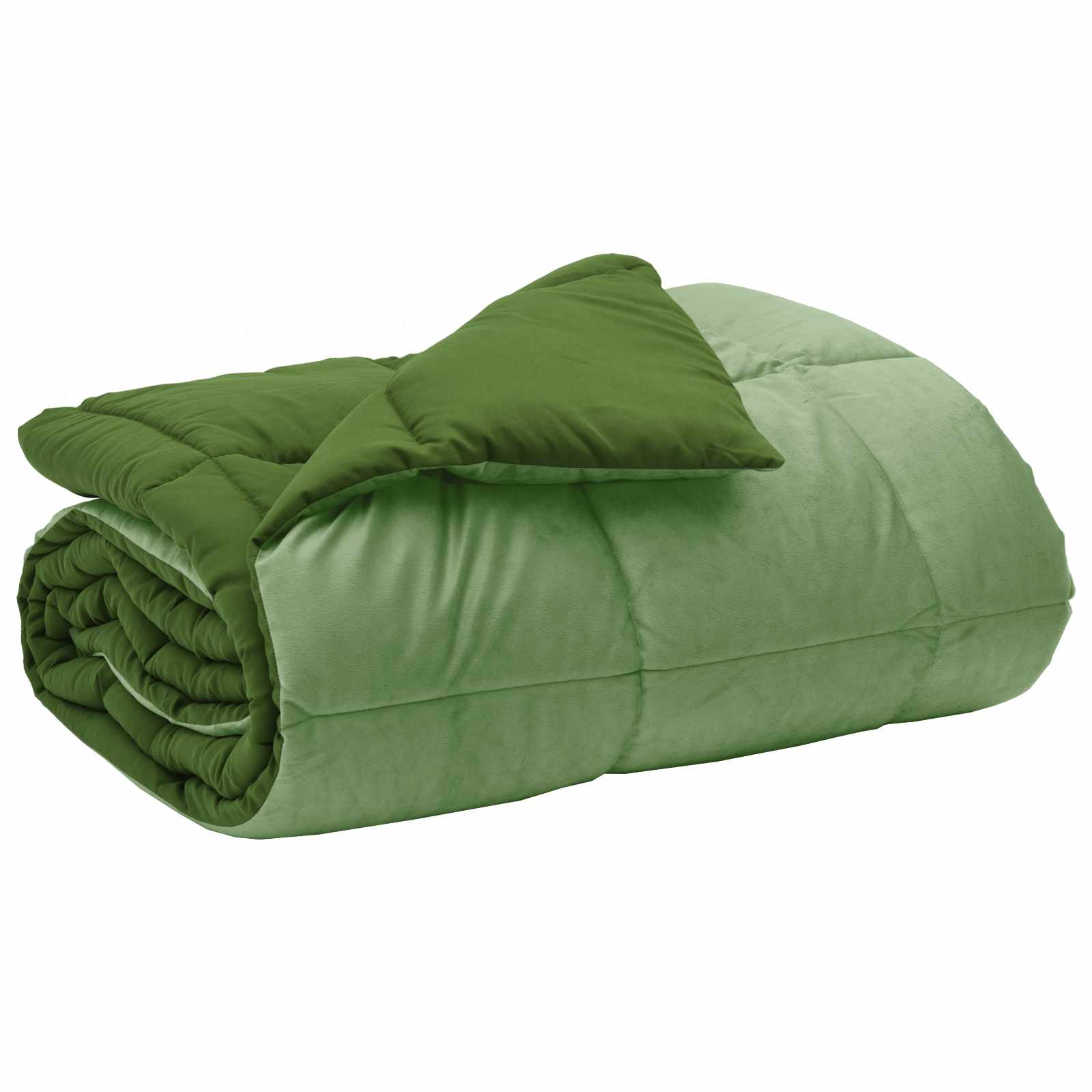 Χειμερινό Παπλωματοθήκη Πράσινο 200 x 220 cm Μικροΐνες - Pakobazaar