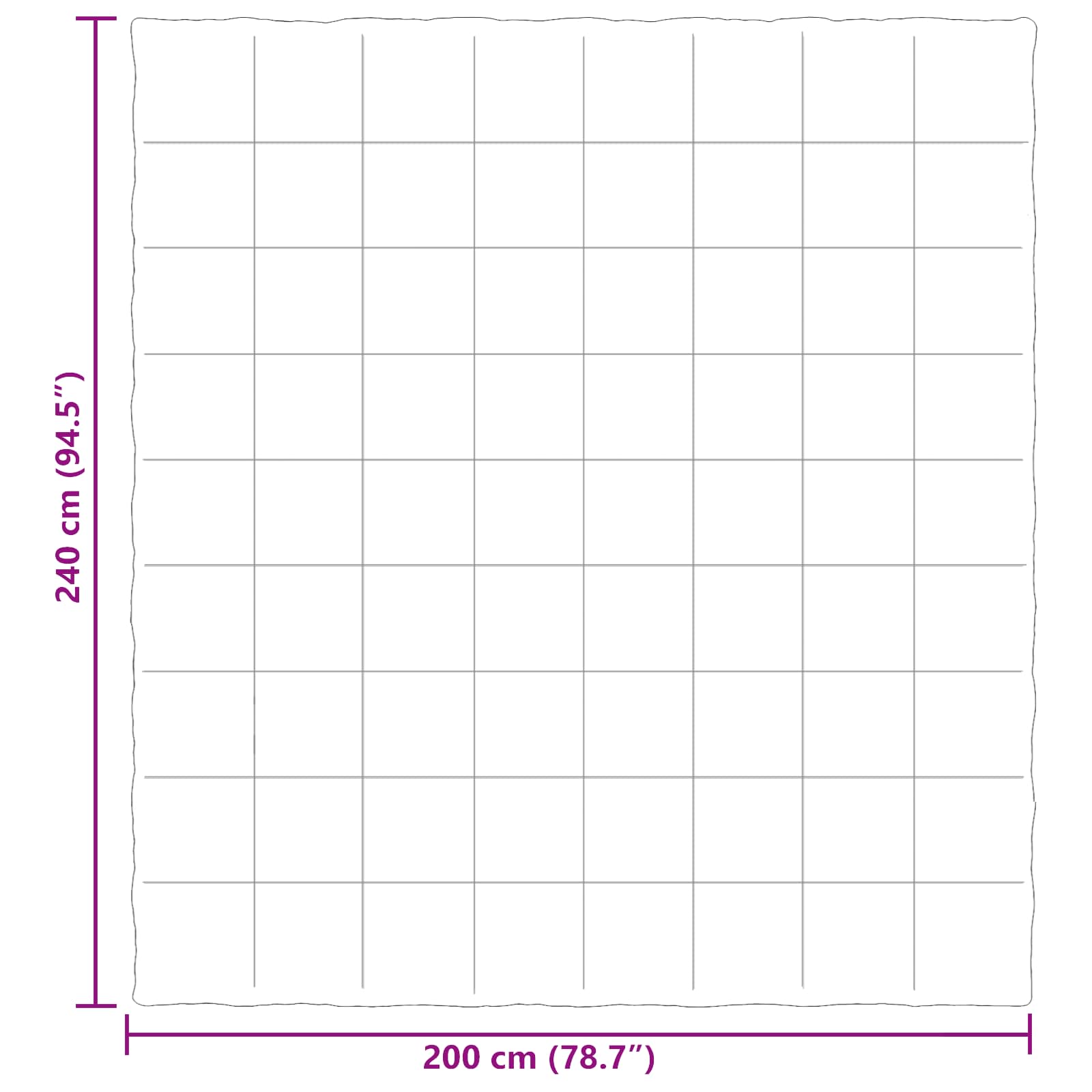 Χειμερινό Παπλωματοθήκη Σκούρο Μπλε 200 x 240 cm Μικροΐνες - Pakobazaar