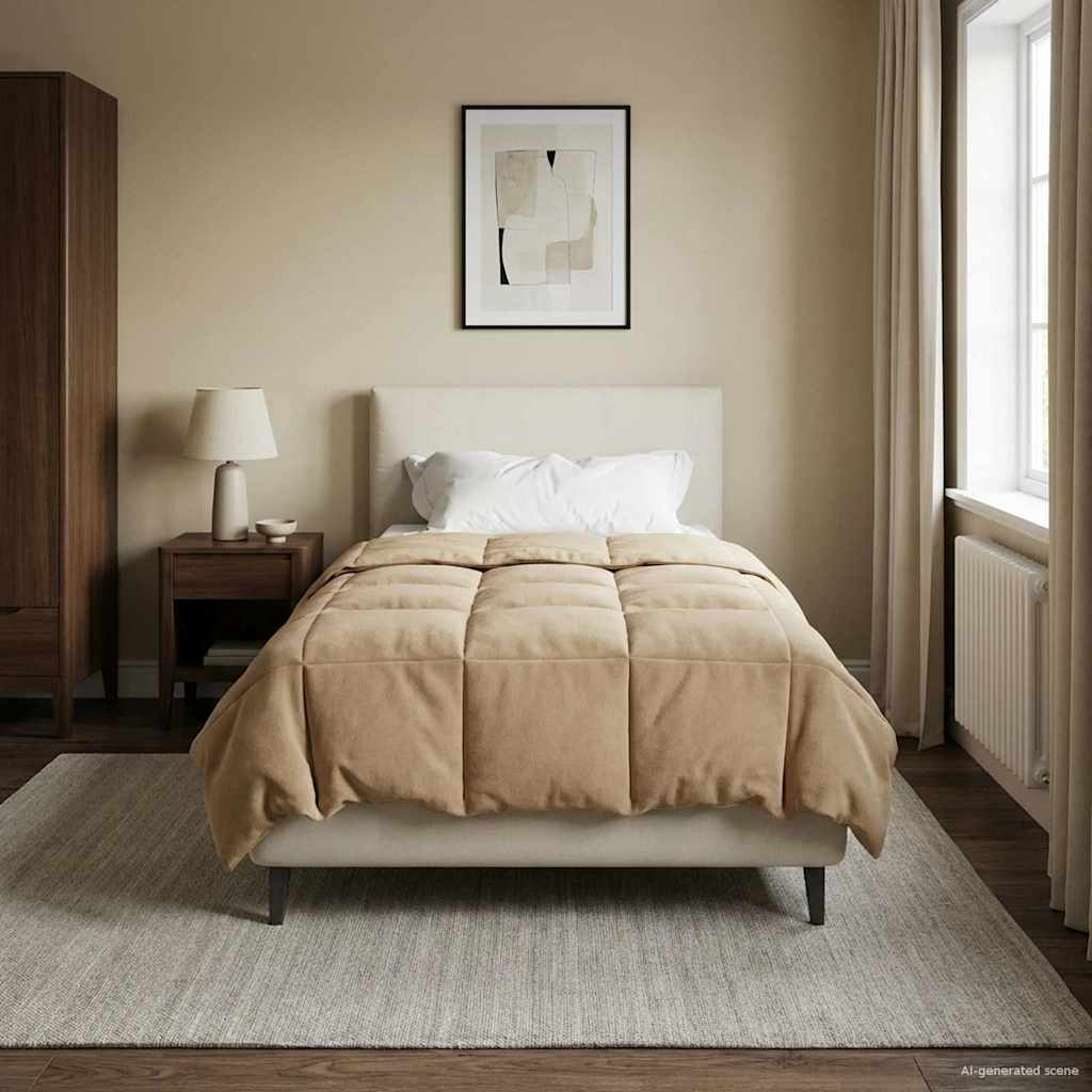 Χειμερινό Παπλωματοθήκη Σκούρο Μπλε 140 x 220 cm Μικροΐνες - Pakobazaar