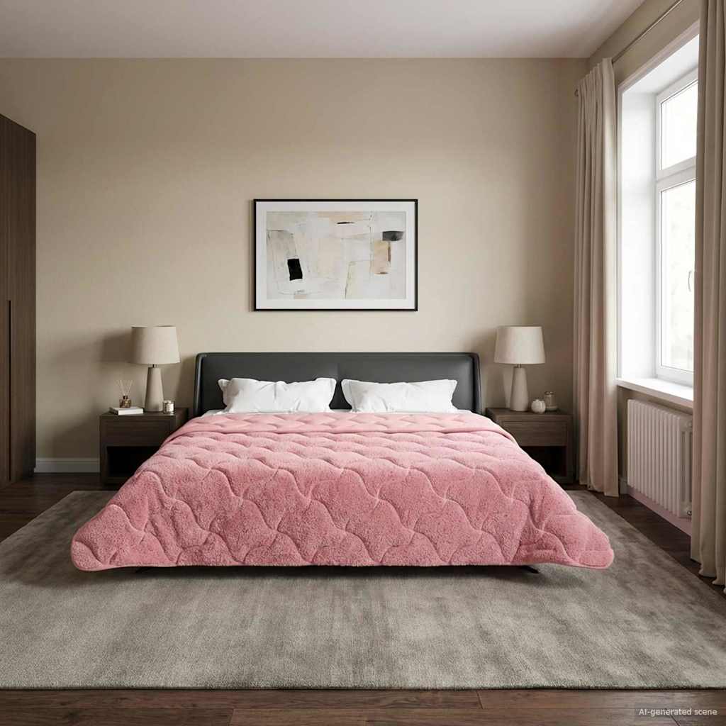 Καλοκαιρινό Παπλωματοθήκη Ουαντινγκ Ροζ 200 x 220 cm - Pakobazaar