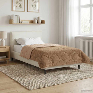 Καλοκαιρινό Παπλωματοθήκη Ουαντινγκ Taupe 140 x 220 cm - Pakobazaar