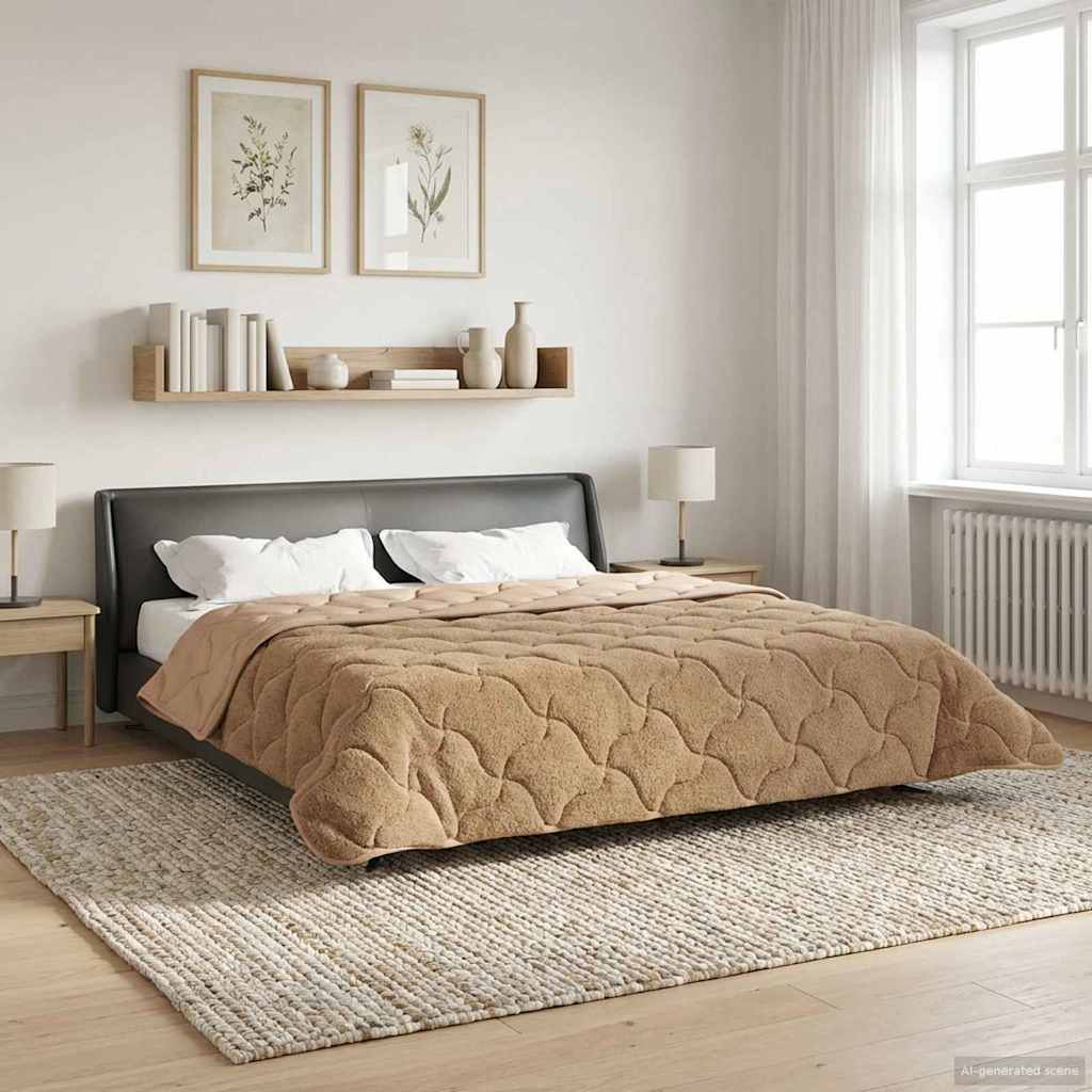 Καλοκαιρινό Παπλωματοθήκη Ουαντινγκ Taupe 200 x 240 cm - Pakobazaar