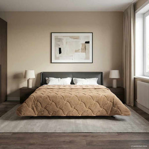 Καλοκαιρινό Παπλωματοθήκη Ουαντινγκ Taupe 200 x 240 cm - Pakobazaar