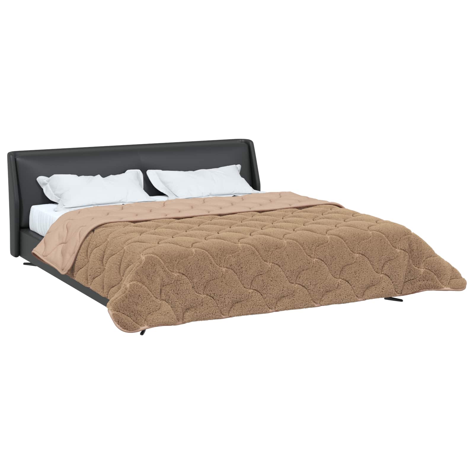 Καλοκαιρινό Παπλωματοθήκη Ουαντινγκ Taupe 200 x 240 cm - Pakobazaar