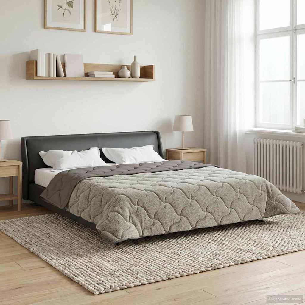 Κουβέρτα ολόκληρου του χρόνου Ανοιχτό γκρι 240 x 260 εκ. - Pakobazaar