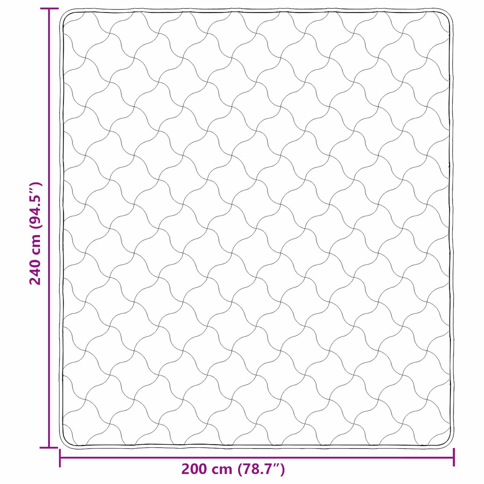 Κουβέρτα ολόκληρου του χρόνου Ουαντινγκ Ροζ 200 x 240 cm - Pakobazaar