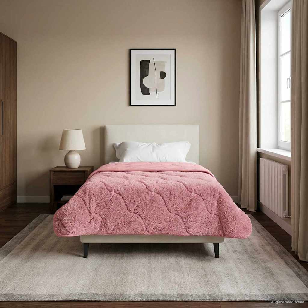 Κουβέρτα ολόκληρου του χρόνου Ουαντινγκ Ροζ 155 x 220 cm - Pakobazaar