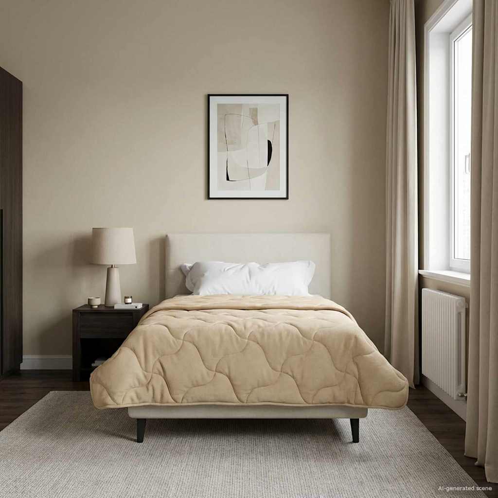 Κουβέρτα ολόκληρου του χρόνου Ουαντινγκ Κρεμ 140 x 200 cm - Pakobazaar