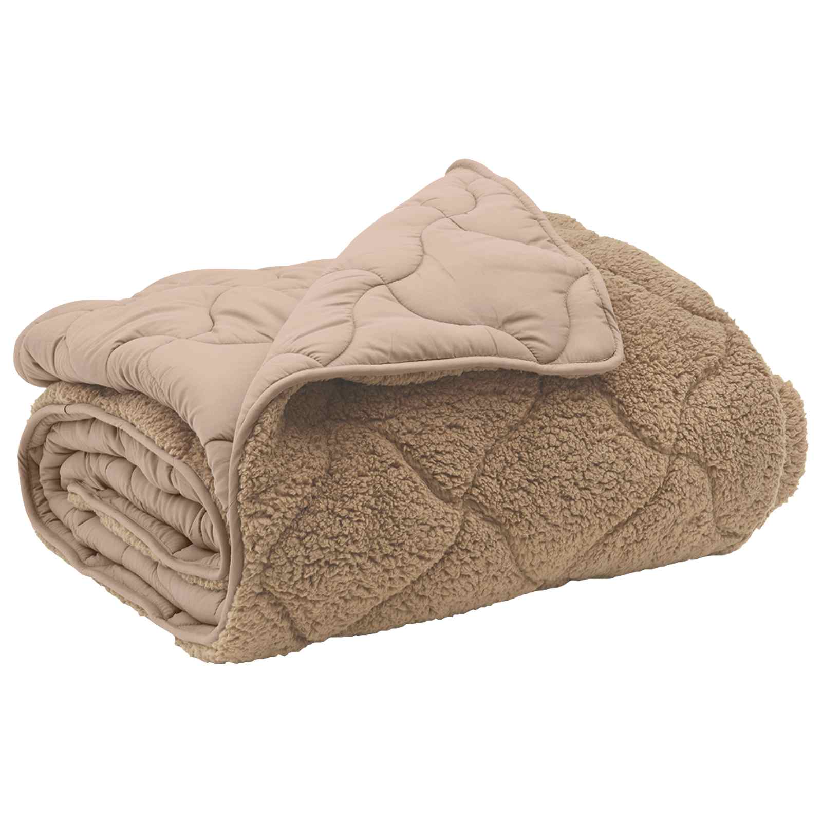 Χειμερινό Παπλωματοθήκη Ουαντινγκ Taupe 200 x 240 cm - Pakobazaar