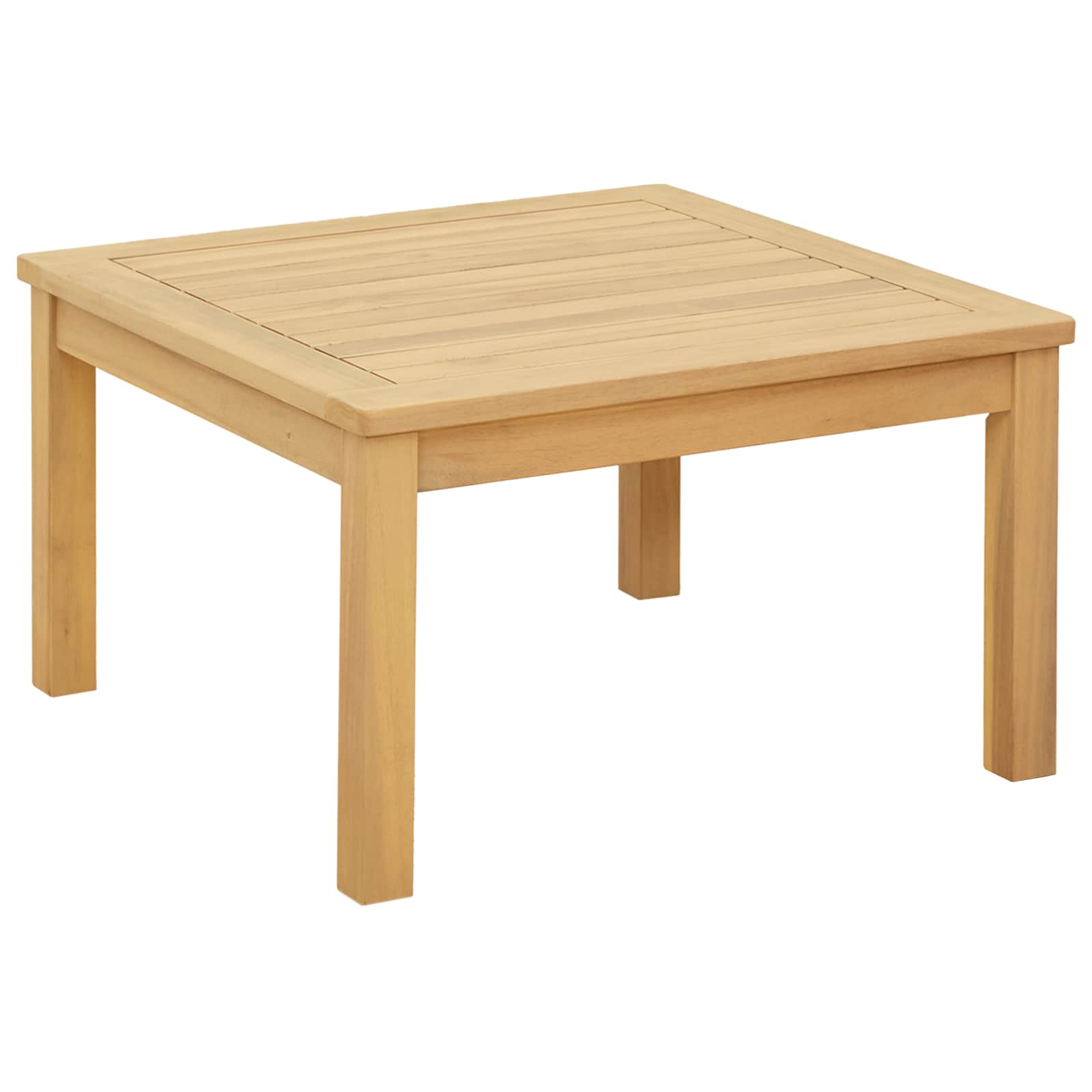 Τραπεζάκι σαλονιού Ανοιχτό ακασία 60 x 60 x 36 cm