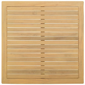 Τραπεζάκι σαλονιού Ανοιχτό ακασία 85 x 85 x 45 cm - Pakobazaar