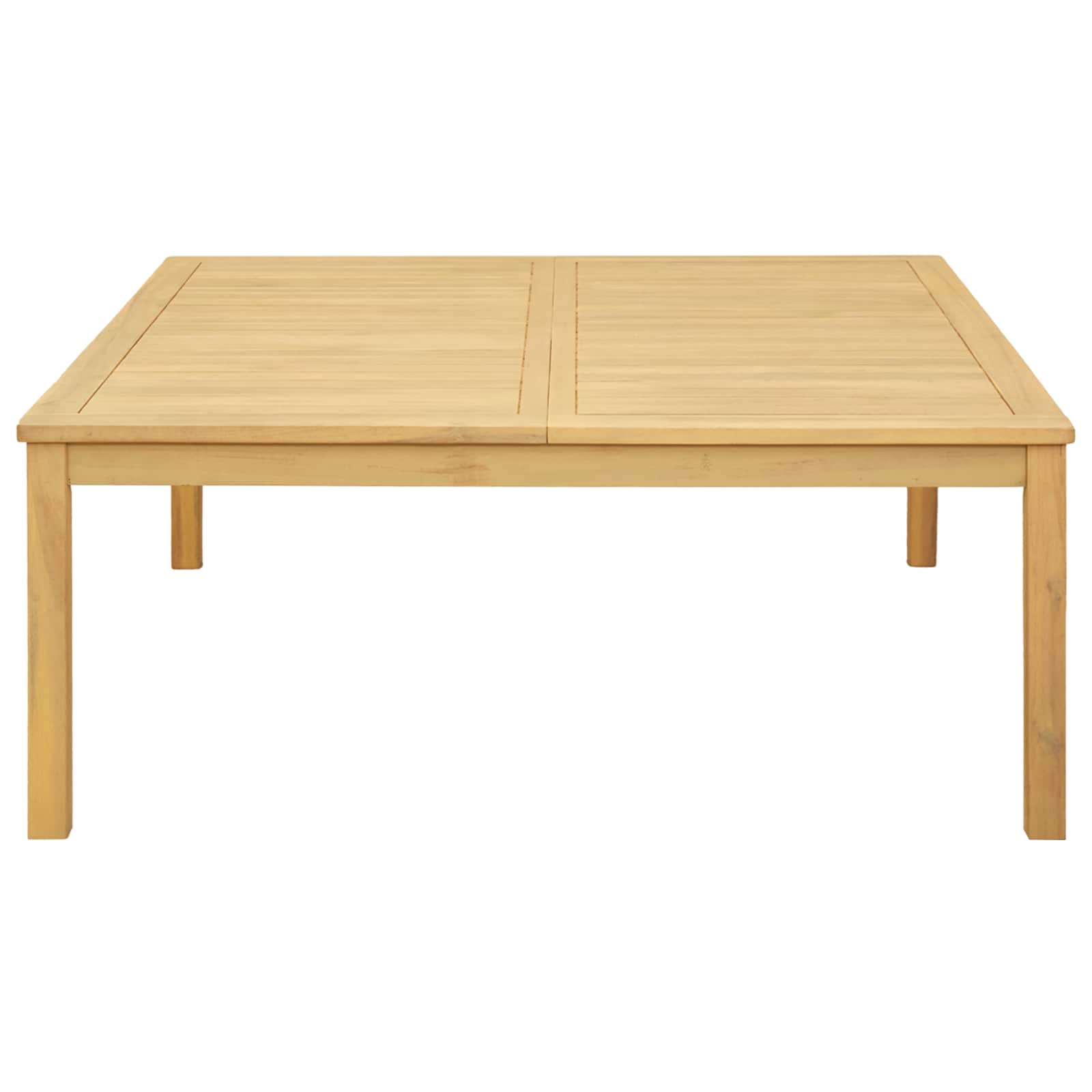 Τραπεζάκι σαλονιού Ανοιχτό ακασία 110 x 110 x 45 cm - Pakobazaar