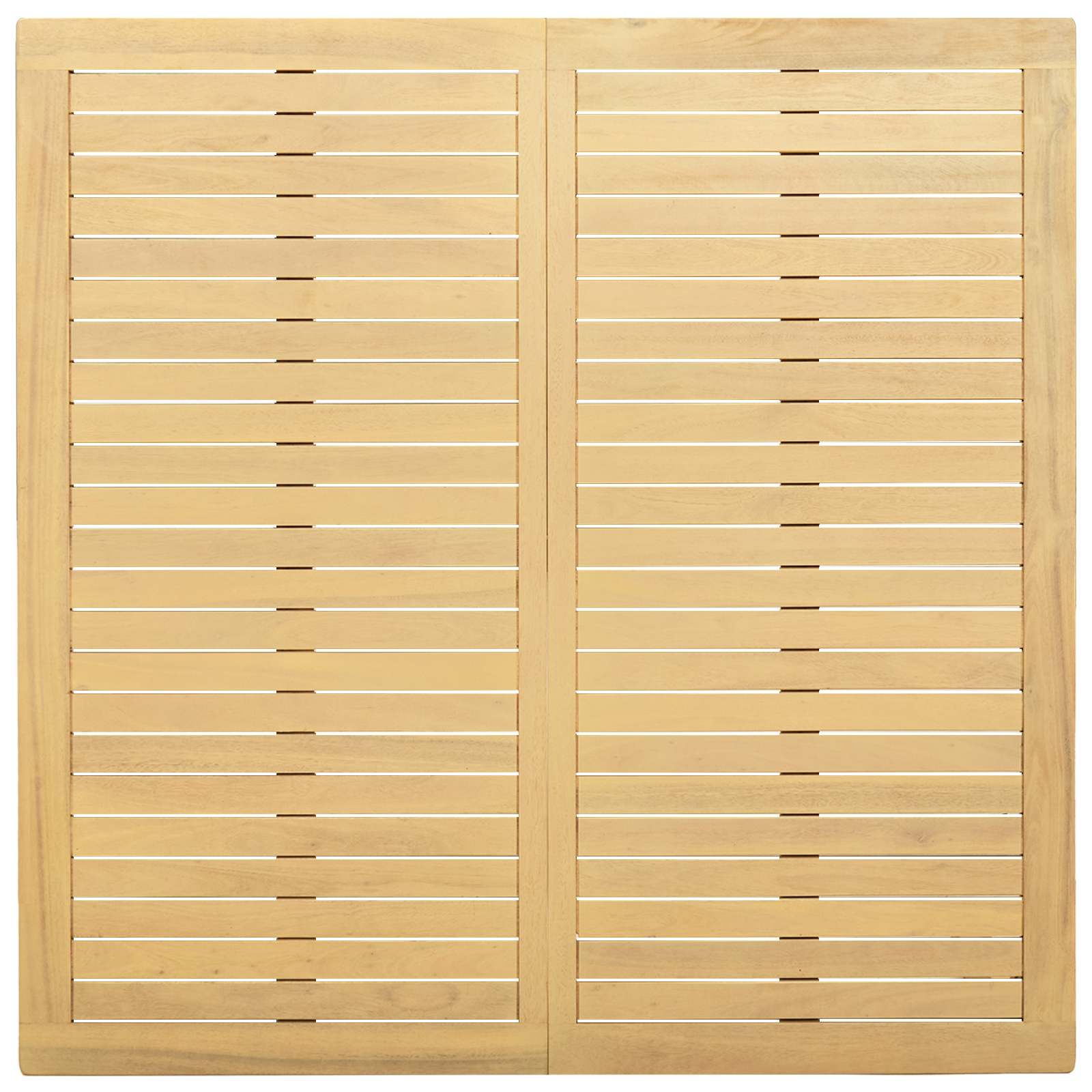 Τραπεζάκι σαλονιού Ανοιχτό ακασία 110 x 110 x 45 cm - Pakobazaar