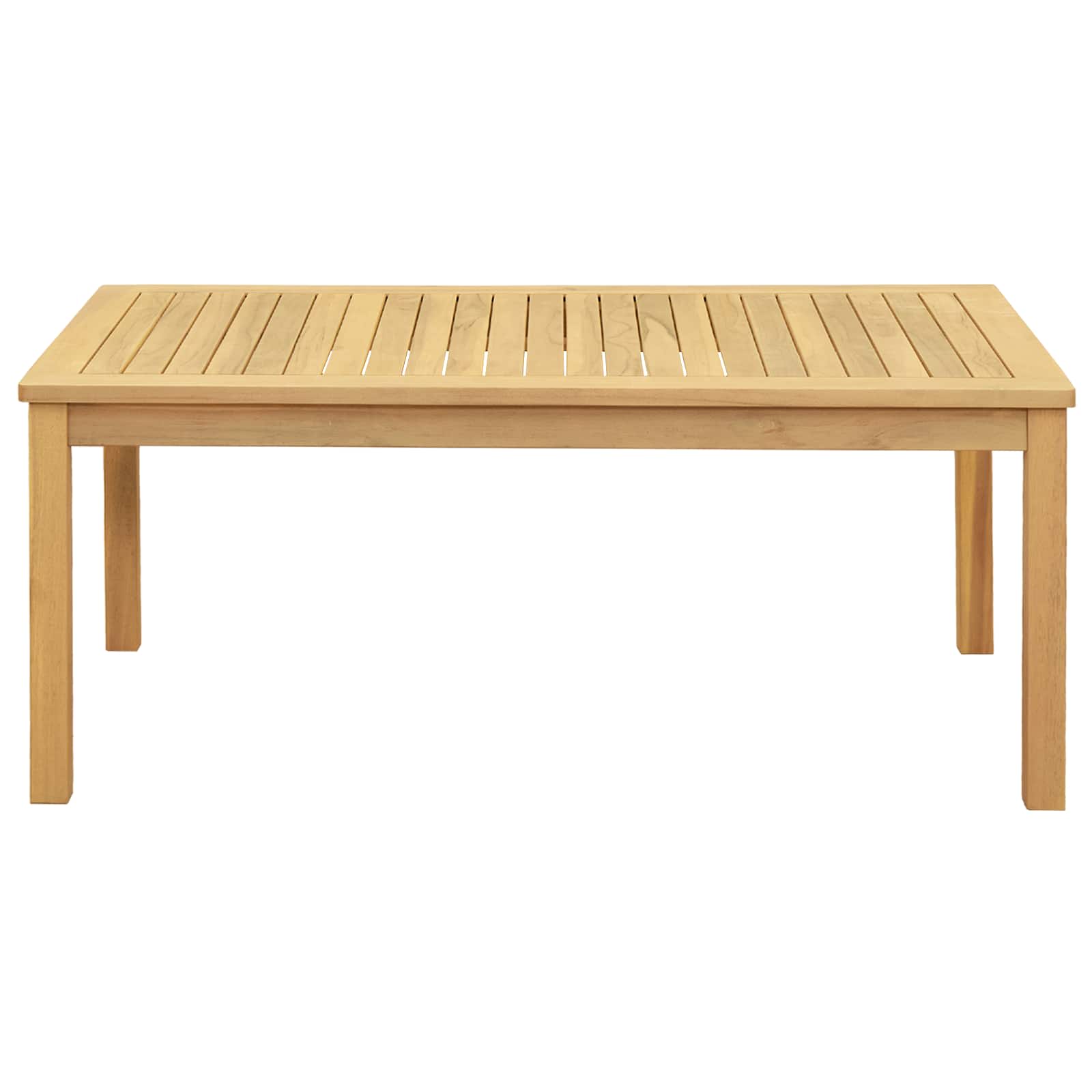 Τραπεζάκι σαλονιού Ανοιχτό ακασία 110 x 60 x 45 cm