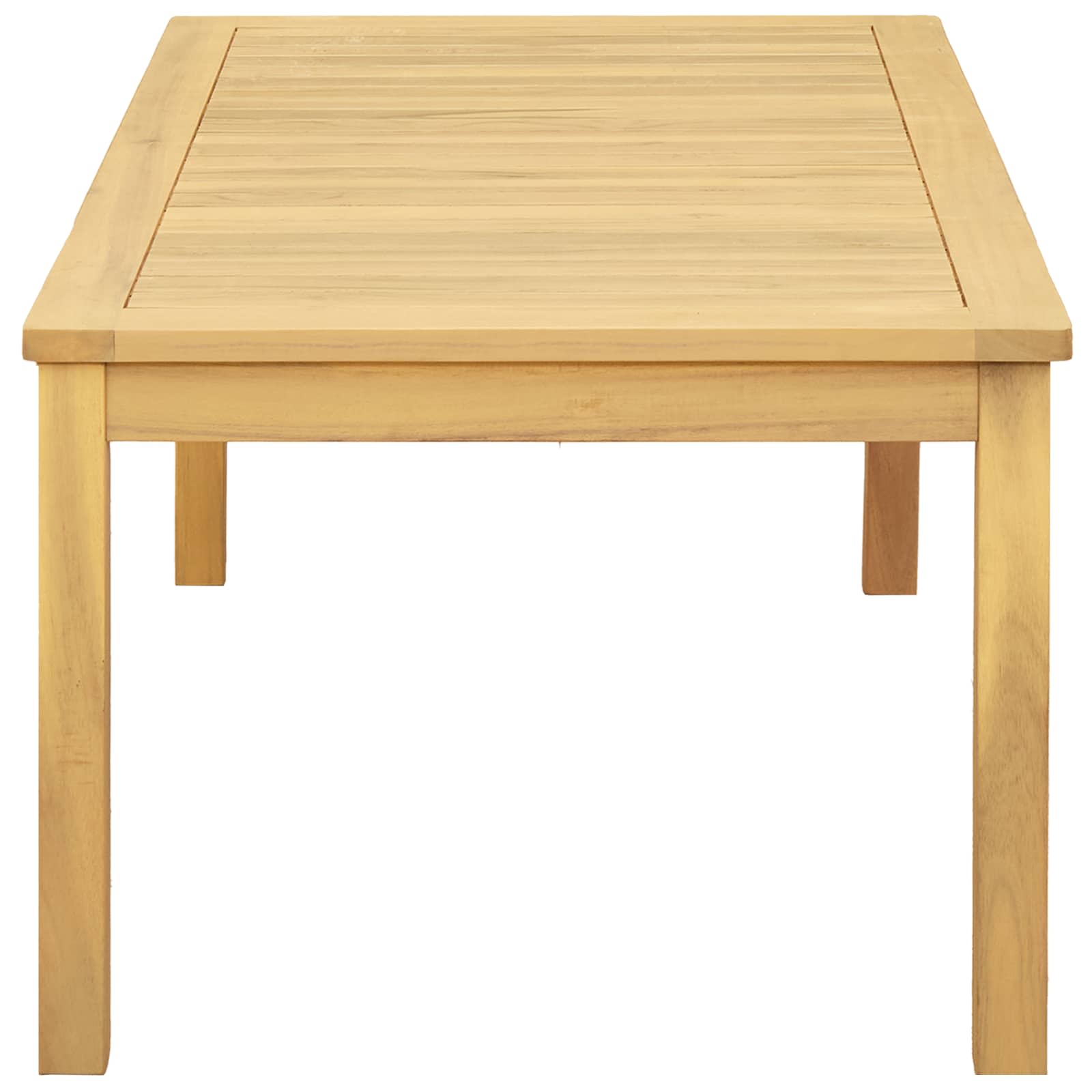 Τραπεζάκι σαλονιού Ανοιχτό ακασία 110 x 60 x 45 cm