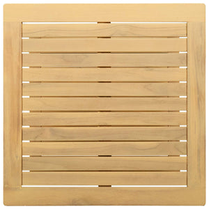 Τραπεζάκι Πλευράς Φυσικό Λάδι 45 x 45 x 45 cm