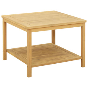 Τραπεζάκι Πλευράς Φυσικό Λάδι 60 x 60 x 45 cm - Pakobazaar