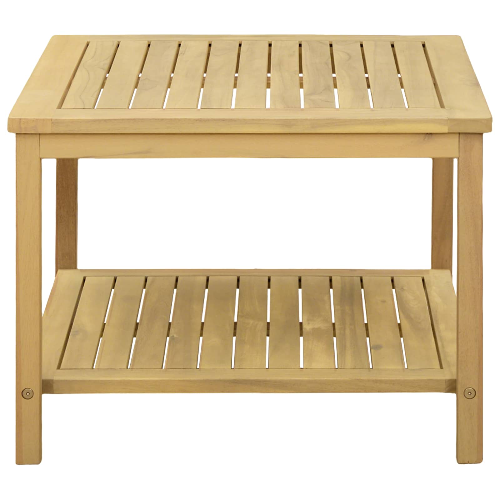 Τραπεζάκι Πλευράς Φυσικό Λάδι 60 x 60 x 45 cm - Pakobazaar