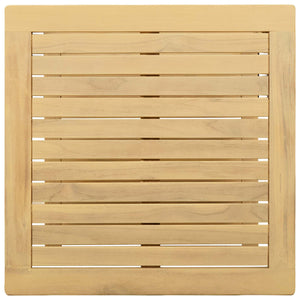 Τραπεζάκι Πλευράς Φυσικό Λάδι 60 x 60 x 45 cm - Pakobazaar