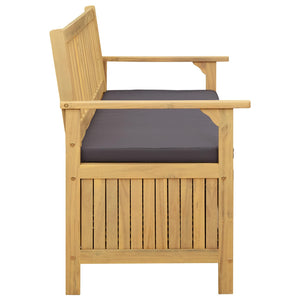 Παγκάκι με αποθήκευση 2 -Seater 120 x 63 x 84 cm Ορθογώνιος