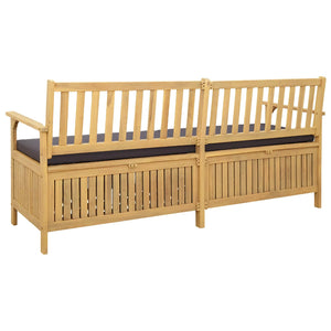 Παγκάκι με αποθήκευση 2 -Seater 170 x 63 x 84 cm Ορθογώνιος