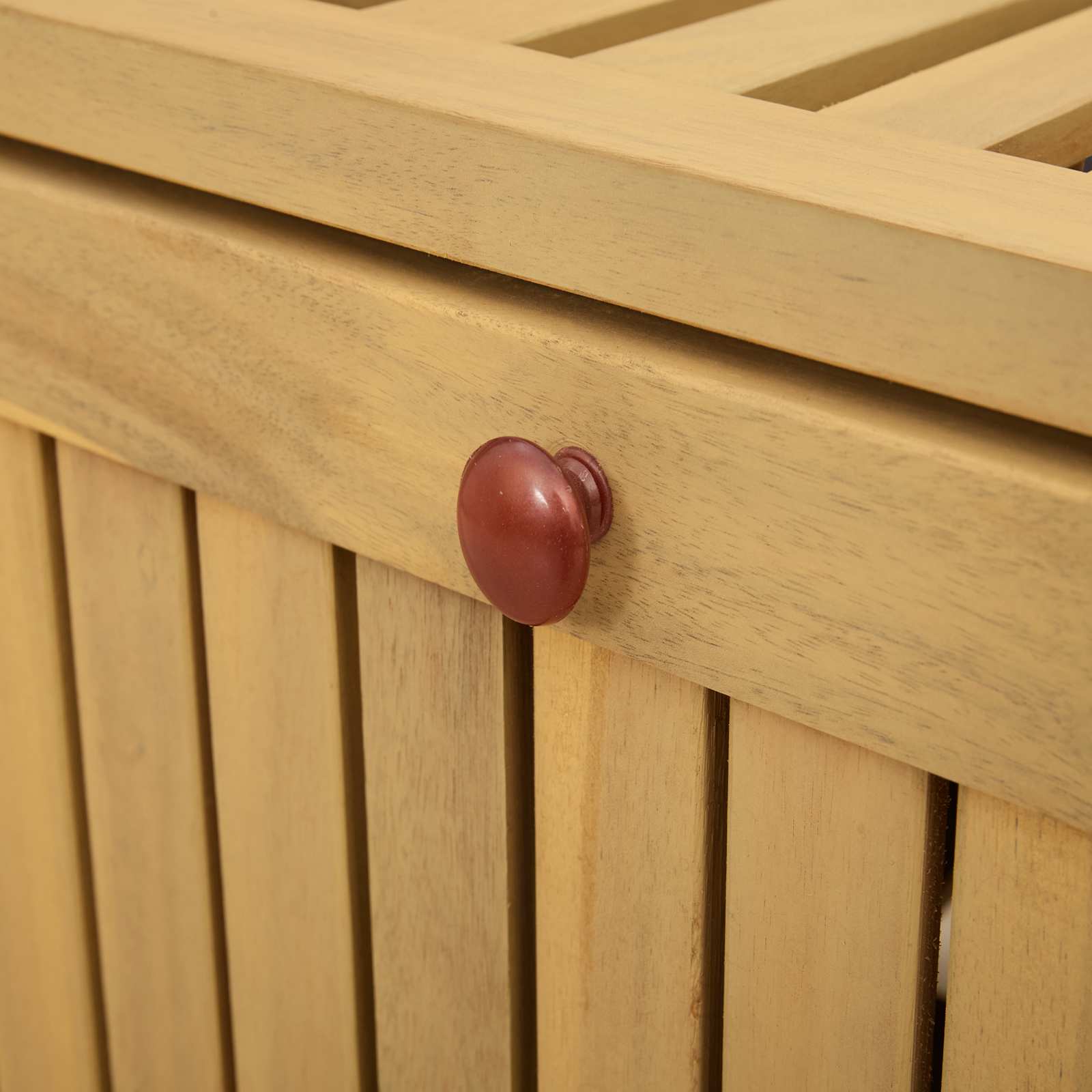 Παγκάκι με αποθήκευση με αποθήκευση με πόρτα Σταθερή Ακακία