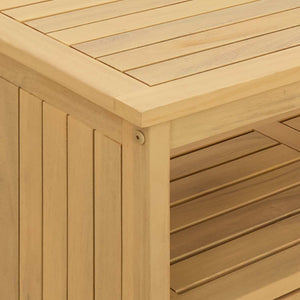 Τραπέζι κονσόλας κήπου Ανοιχτό ακασία 80 x 35 x 75 cm - Pakobazaar
