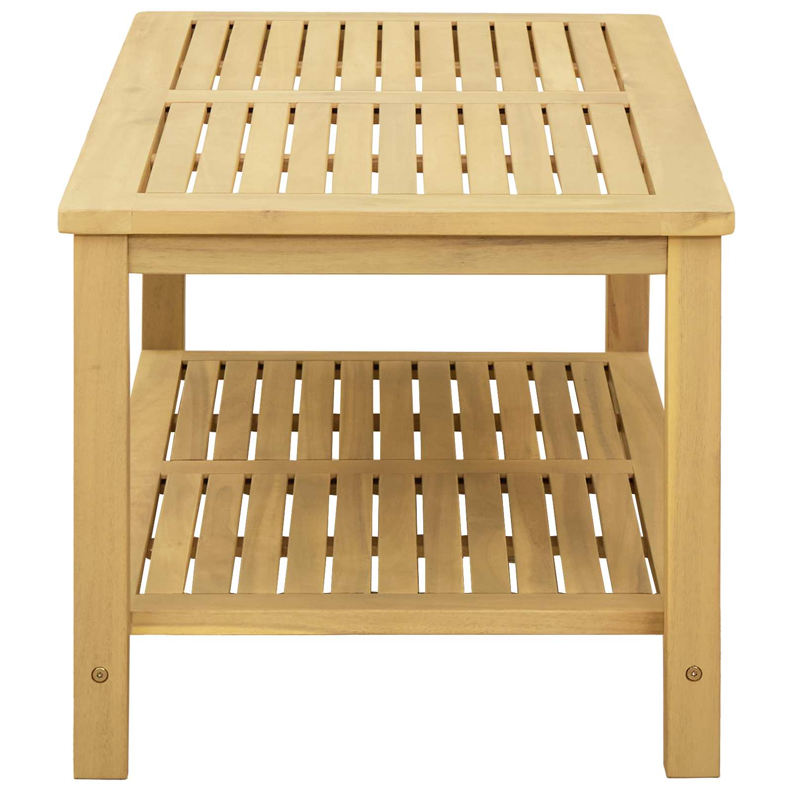 Τραπεζάκι Πλευράς Φυσικό Λάδι 90 x 50 x 45 cm - Pakobazaar