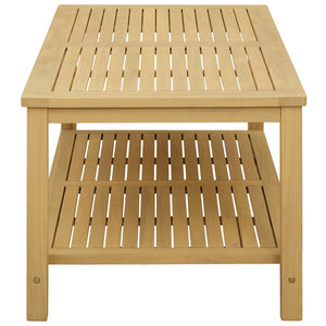 Τραπεζάκι Πλευράς Φυσικό Λάδι 110 x 55 x 45 cm