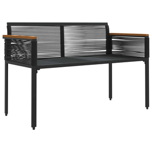 Εξωτερικός πάγκος 2 -Seater 117 x 54 x 74.5 εκ συνθετικό ρατάν