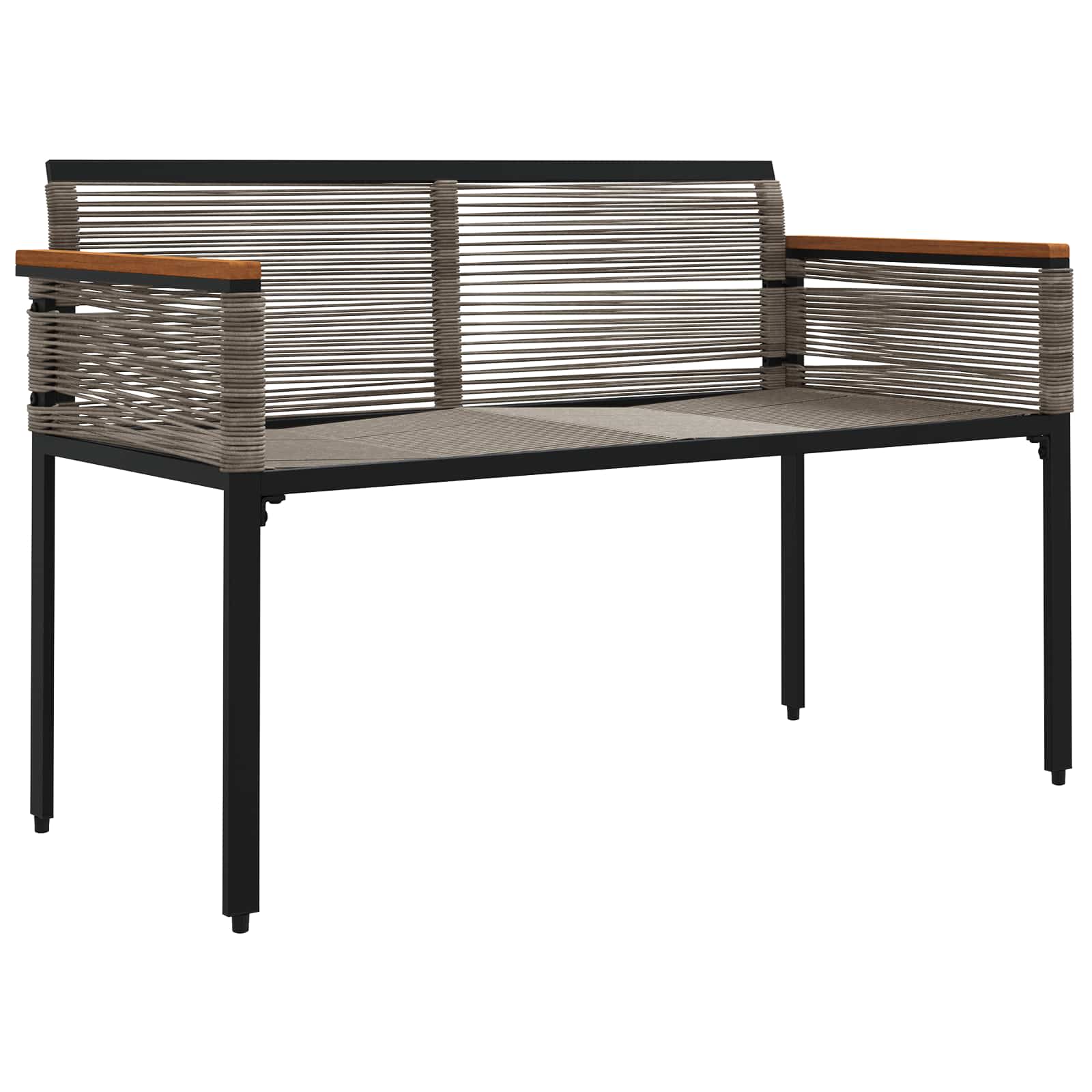 Εξωτερικός πάγκος Γκρι και Navy Blue 117 x 54 x 74.5 εκ