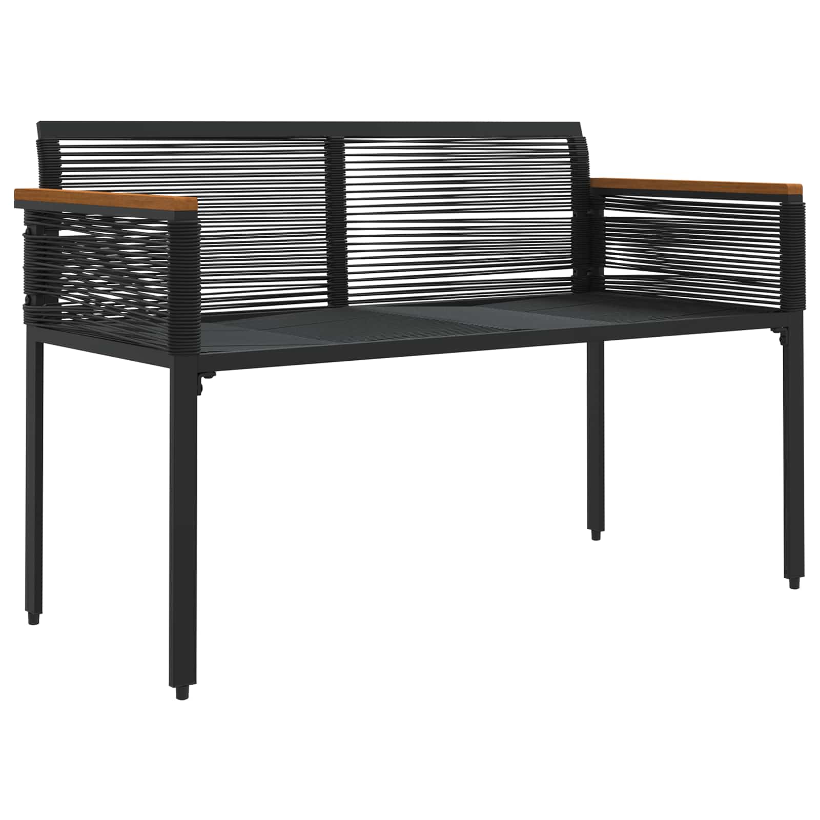 Εξωτερικός πάγκος 2 -Seater 117 x 54 x 74.5 εκ συνθετικό ρατάν