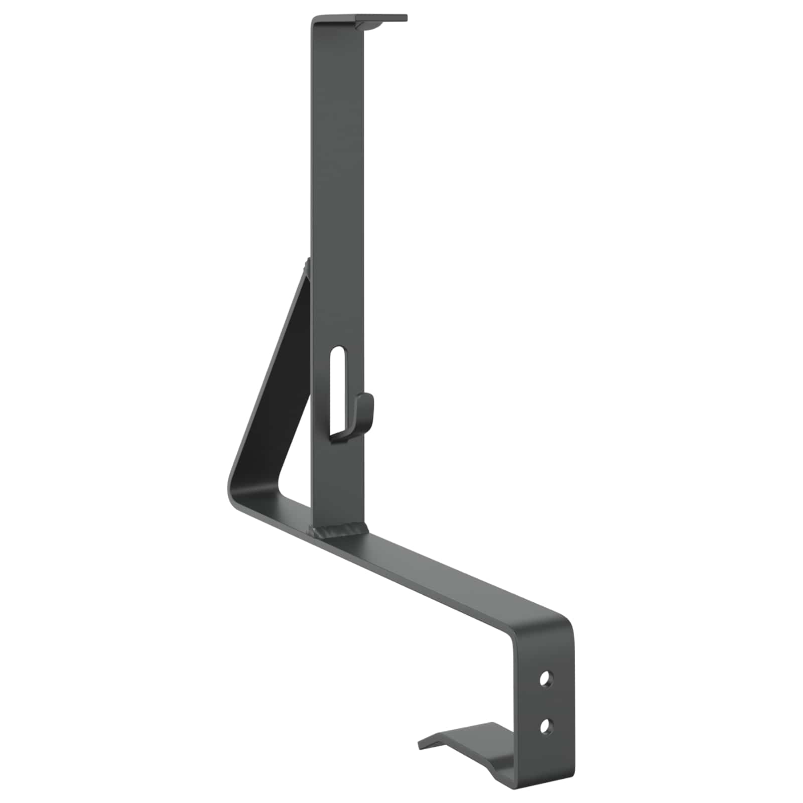 Υποστήριξη Φράχτη Χιονιού 2 pcs Ανθρακί 29,5 x 3 x 34,5 εκ