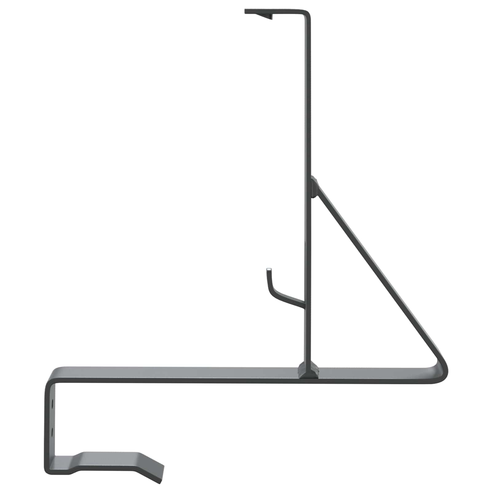 Υποστήριξη Φράχτη Χιονιού 6 pcs Ανθρακί 29,5 x 3 x 34,5 εκ