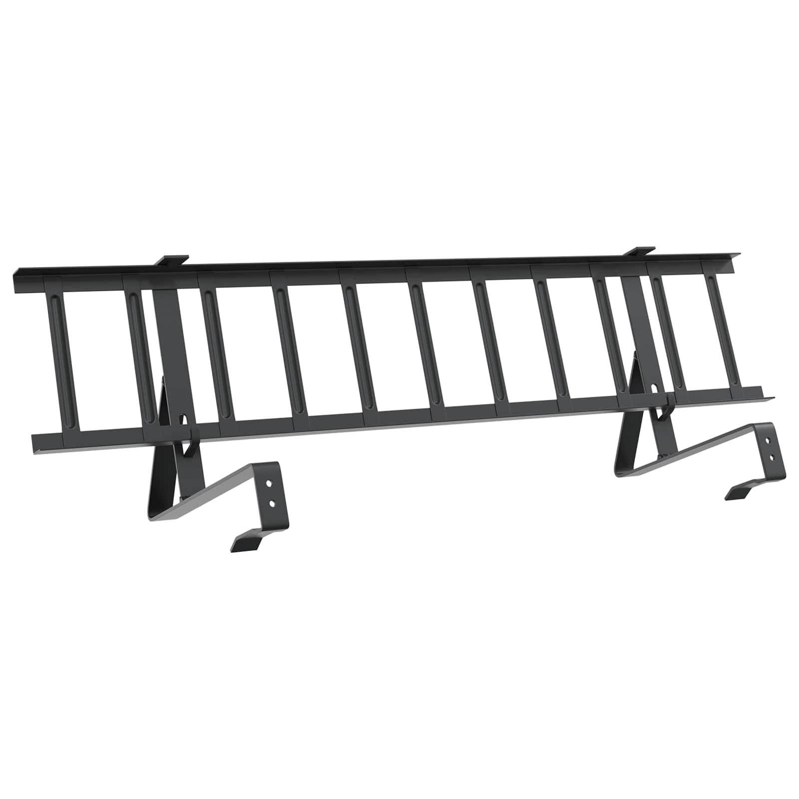 Φρουρός χιονιού οροφής Μαύρο 300 x 29,5 x 34,5 εκ. Ατσάλι