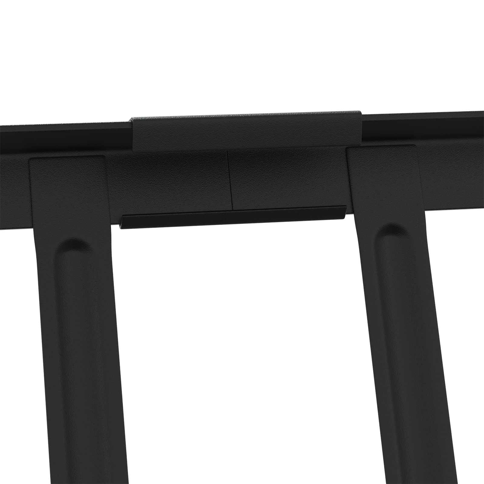 Φρουρός χιονιού οροφής Μαύρο 300 x 2,5 x 20 εκ Ατσάλι