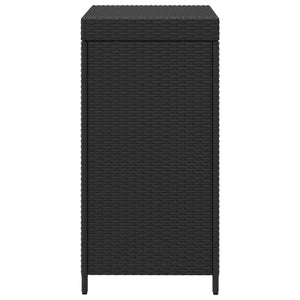 Εξωτερικός Κάδος Αχρήστων 40 x 40 x 80 εκ. συνθετικό ρατάν