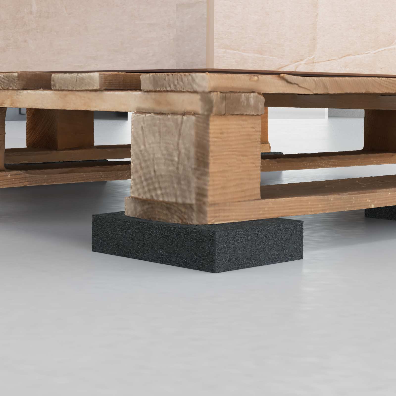 Μαξιλάρι Καουτσούκ 25 pcs Μαύρο 9 x 6 x 2 εκ. Λάστιχο - Pakobazaar