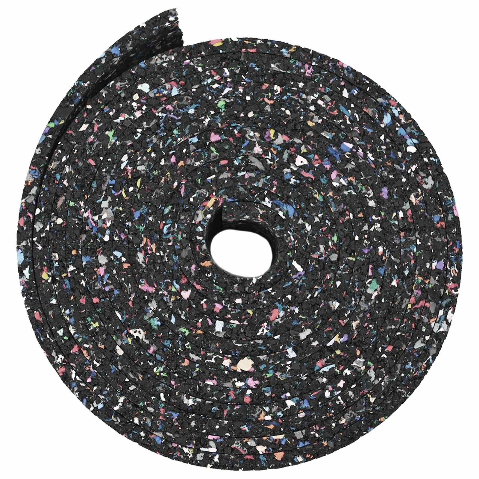 Ρόλος από καουτσούκ Μαύρο 200 x 5 x 0,3 εκ Λάστιχο - Pakobazaar